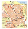 карта курорта Танжер