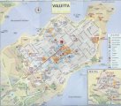 карта курорта Валетта