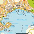 карта курорта Акапулько