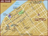 карта курорта Абу Даби