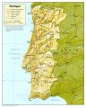 карта курорта Центральная Португалия
