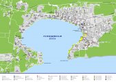 карта курорта Геленджик
