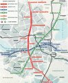 карта метро города Екатеринбург