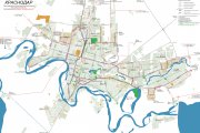 карта города Краснодар
