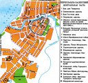 карта центральной части города Переславль-Залесский