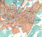 карта города Пятигорск