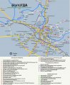 схема маршрутов пассажирского транспорта города Вологда