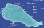карта острова Рангироа