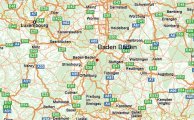 карта курорта Баден Баден