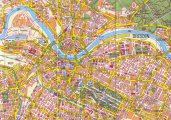 карта города Дрезден