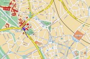 карта улиц города Ганновер