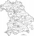 карта расположения города Агсбург