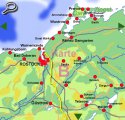 карта курорта Остзебад Граль-Мюриц