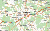карта расположения Алсфельд