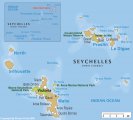 карта расположения острова Денис