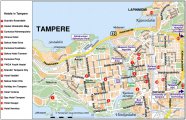 карта курорта Тампере