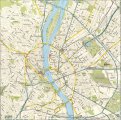 подробная карта города Будапешт