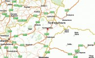карта расположения курорта Ниредьхаза