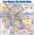 карта города Лас-Вегас