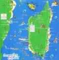 Карта острова Cozumel