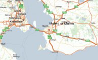 карта расположения курорта Мальмо