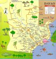 карта Давао