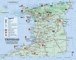 Карта отелей и курортов Тринидада