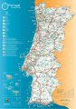Подробная туристическая карта Португалии