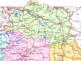 карта Витебской области