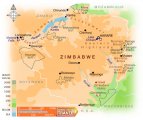 карта реки Замбези