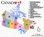 карта курорта Канада