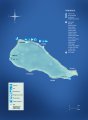 Карта острова Рангироа