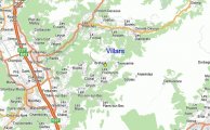 карта расположения курорта Виллар