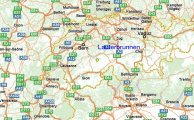карта Лаутербрюннен