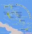 общая карта Багамских Островов