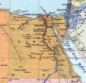 карта Египта