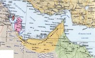 географическая карта ОАЭ