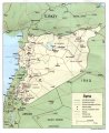 подробная карта Сирии