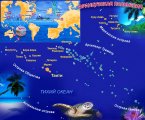 карта Таити