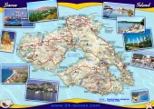 Туристическая карта Лесбоса