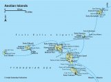 Карта Эолийских островов