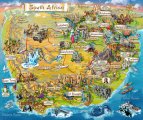 Иллюстрированная карта ЮАР
