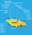 Карта отелей Ямайки