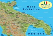 Карта Апулии