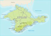 карта Крым