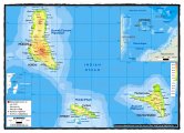 Подробная карта Коморских островов