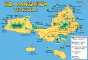 Туристическая карта isla Margarita
