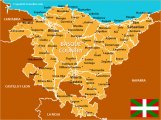 Карта Страны Басков