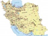 Туристическая карта Ирана