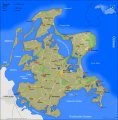 Карта острова Рюген